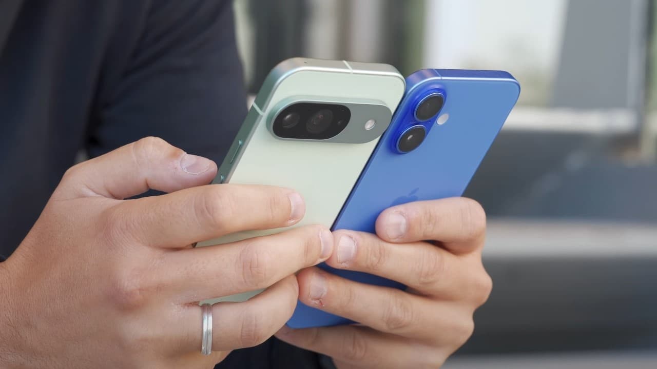 Apple iPhone 16 vs Google Pixel 9