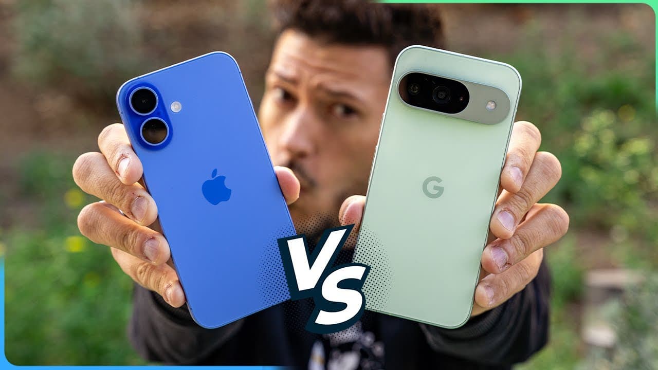 Apple iPhone 16 vs Google Pixel 9, ¿cuál me compro?