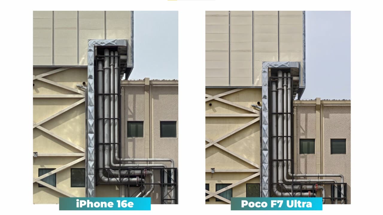 Apple iPhone 16e vs POCO F7 Ultra