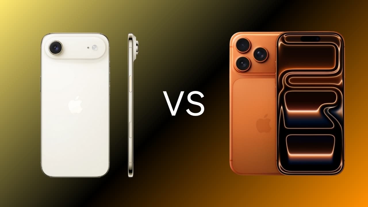 Apple iPhone 17 Pro vs iPhone Air, ¿cuál me compro?