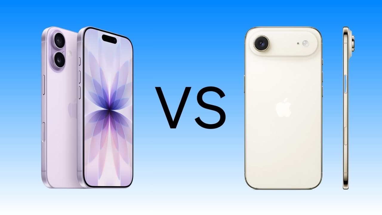 Apple iPhone Air vs iPhone 17, ¿cuál es mejor?