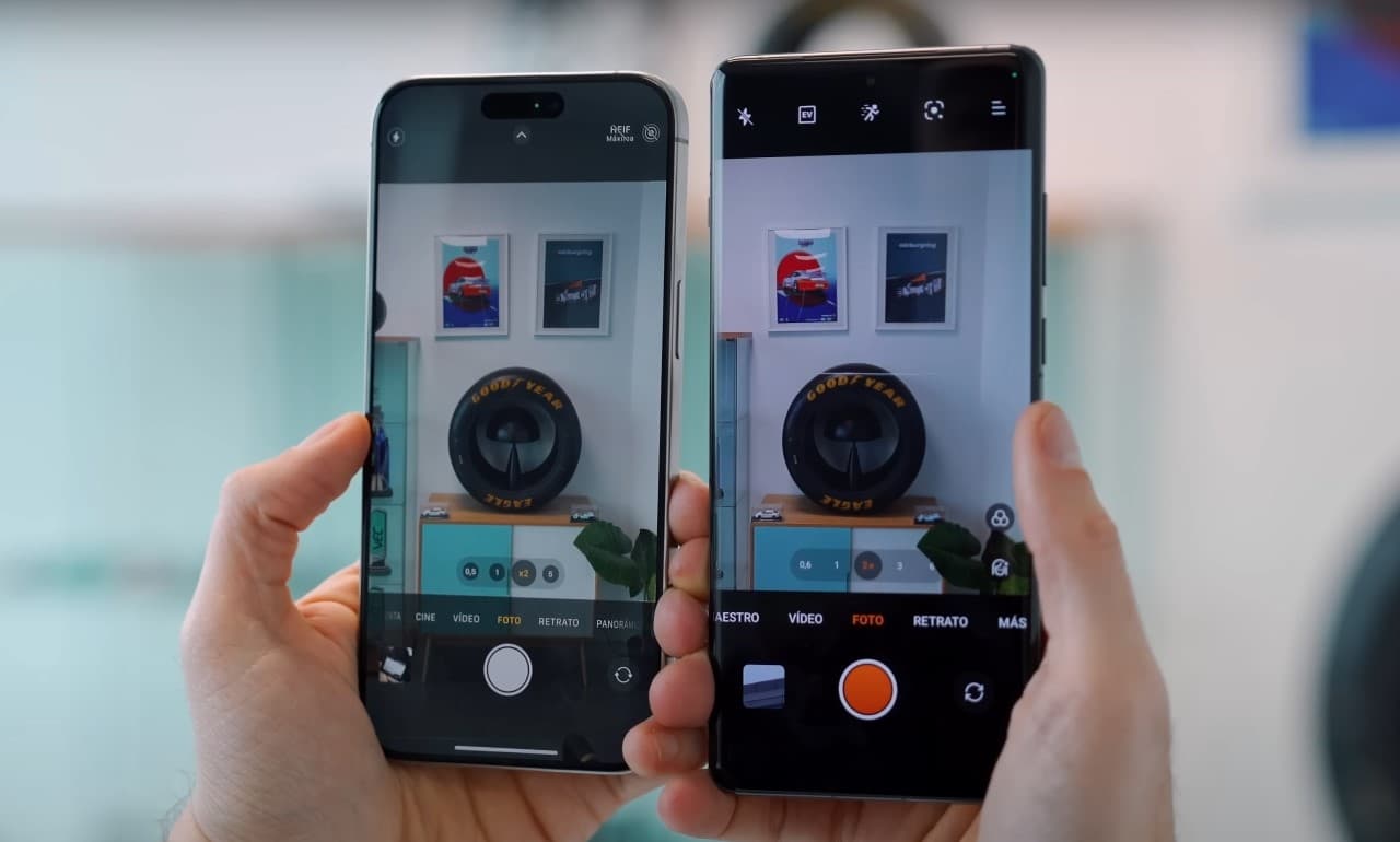 Comparativa de cámaras Apple iPhone 15 Pro Max vs OnePlus 12