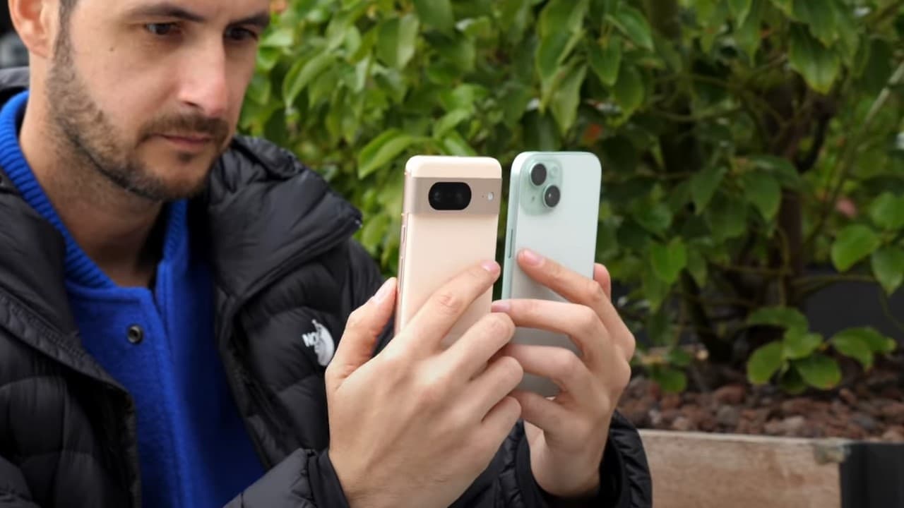 Comparativa batería iPhone 15 vs Pixel 8