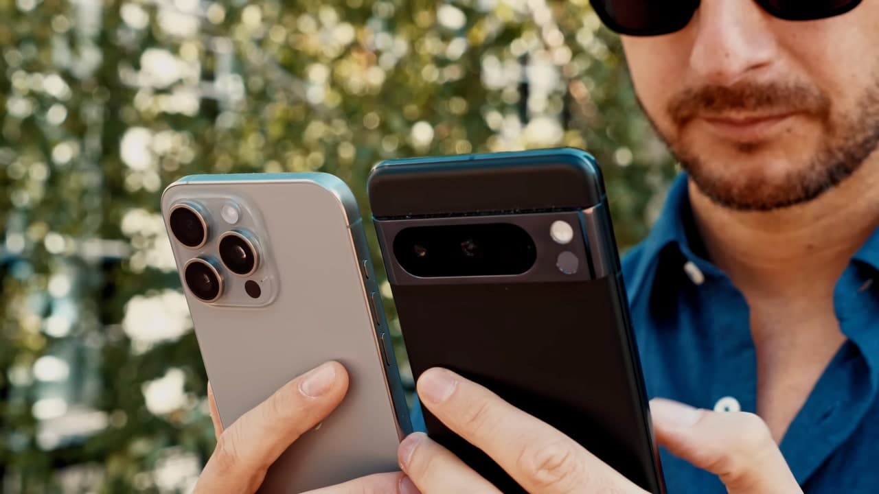 Google Pixel 8 Pro vs iPhone 15 Pro