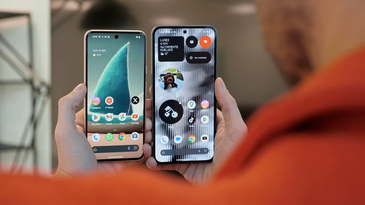 Google Pixel 8 vs Nothing Phone (2)