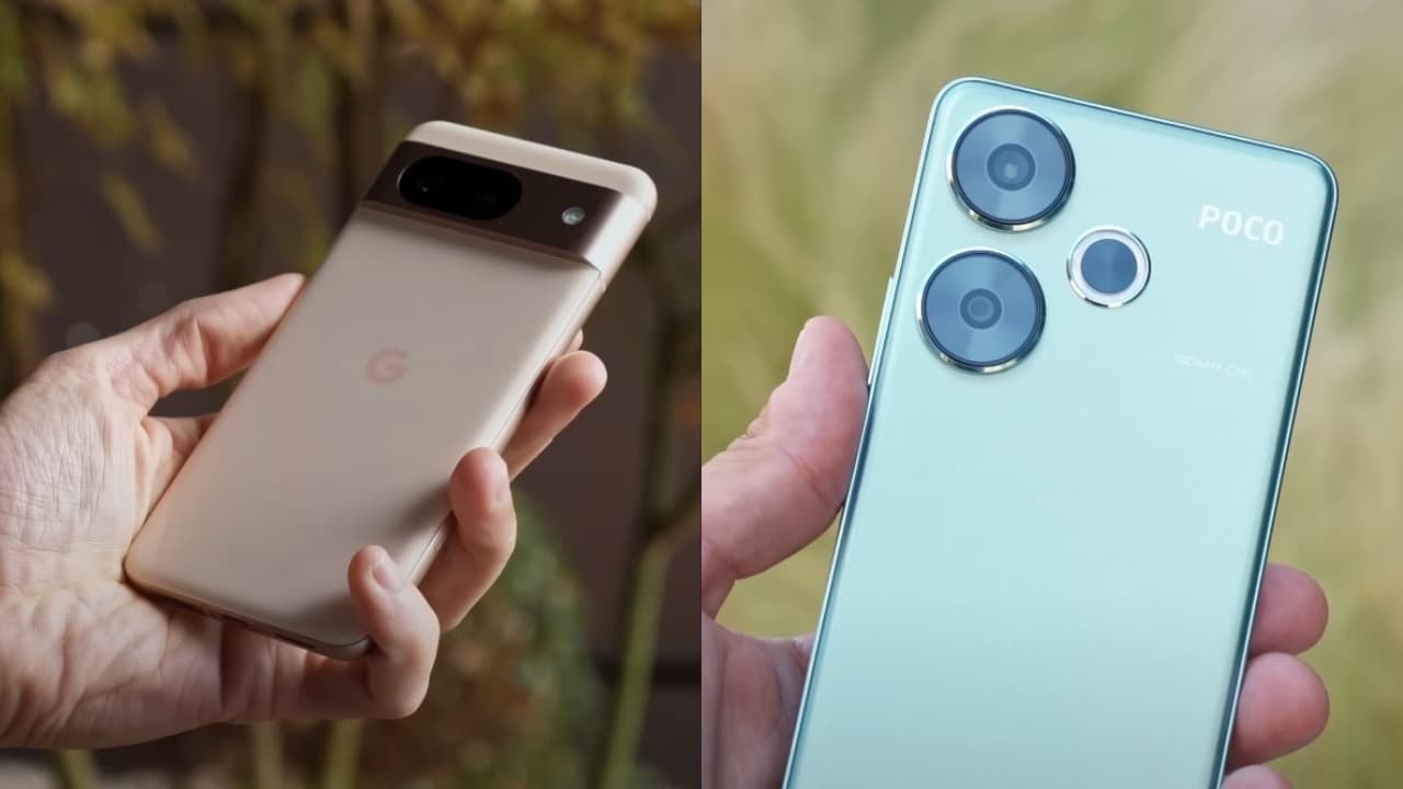 Google Pixel 8 vs POCO F6, ¿cuál me compro?