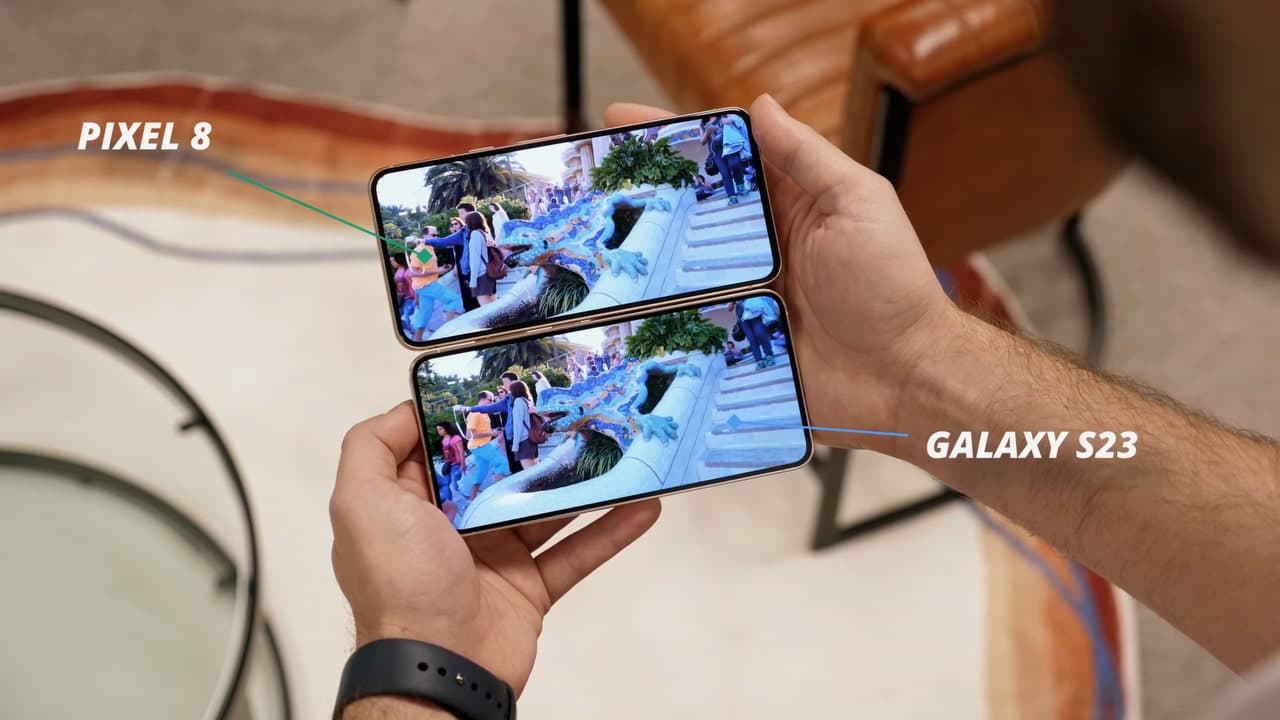Google Pixel 8 vs Samsung Galaxy S23