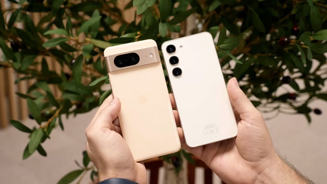 Google Pixel 8 vs Samsung Galaxy S23