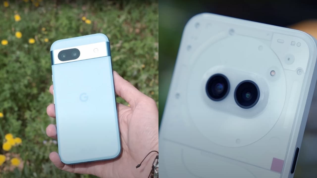 Comparativa entre Google Pixel 8a vs Nothing Phone (2a), ¿cuál es mejor?