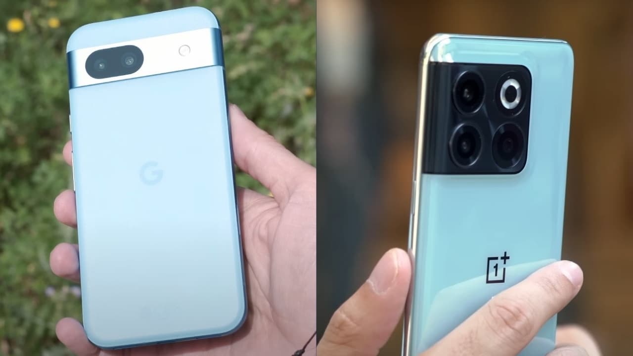 Google Pixel 8a vs OnePlus 10T, ¿cuál es mejor?