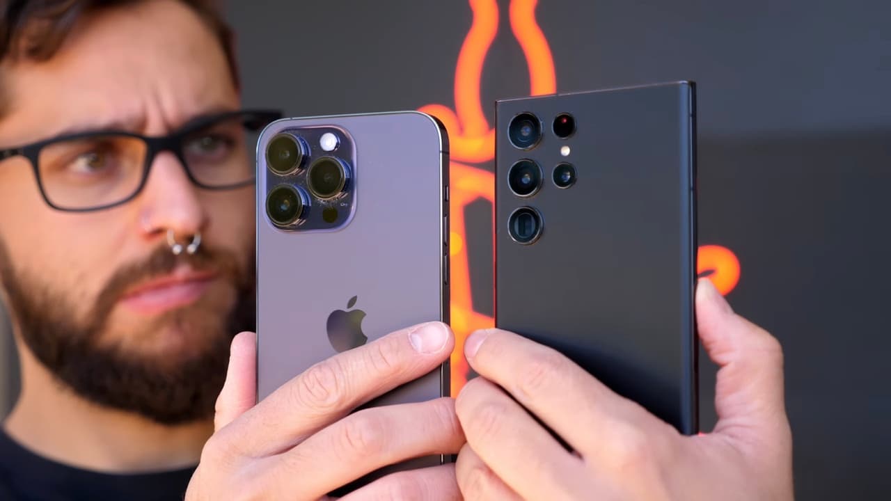 iPhone 14 Pro Max VS Samsung Galaxy S22 Ultra: Comparativa de titanes