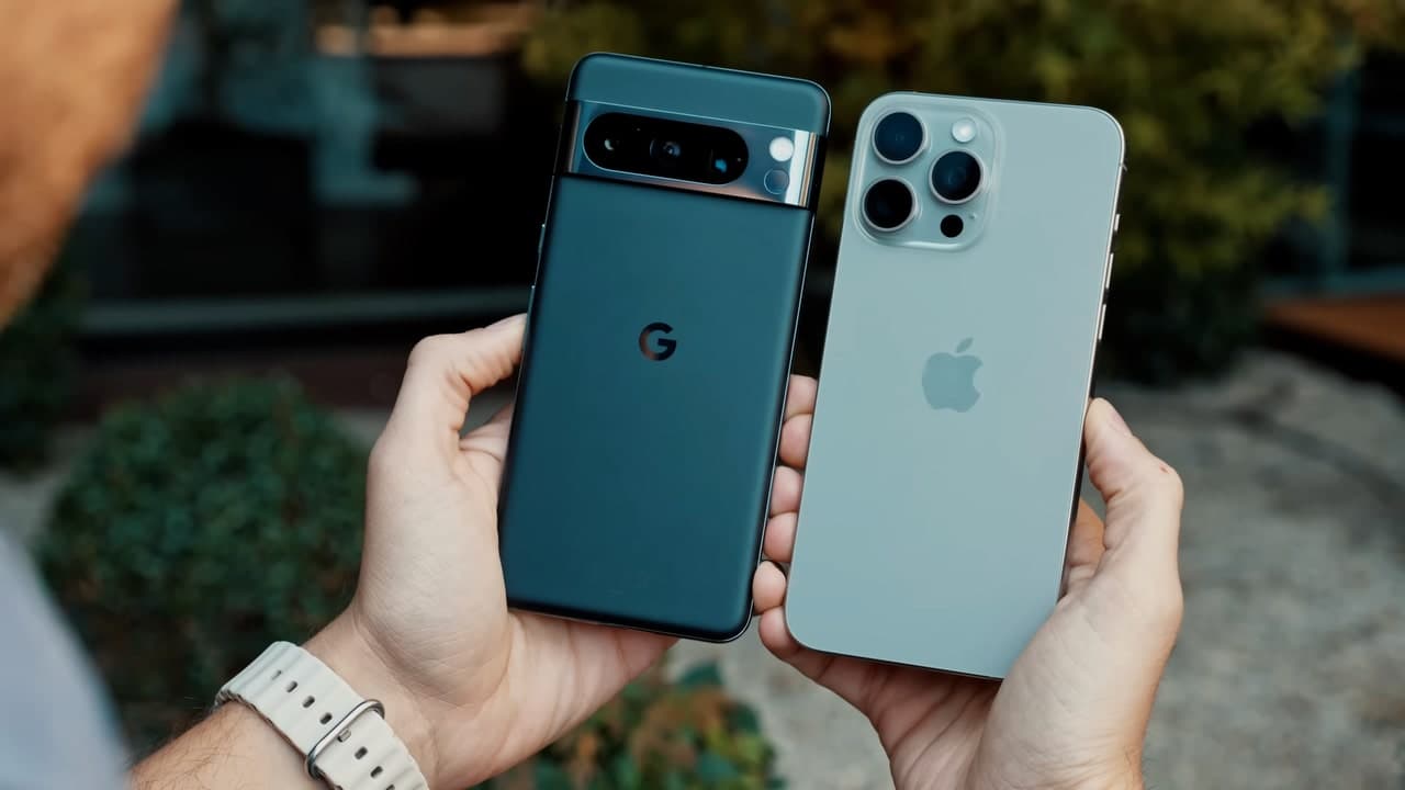 Google Pixel 8 Pro vs iPhone 15 Pro
