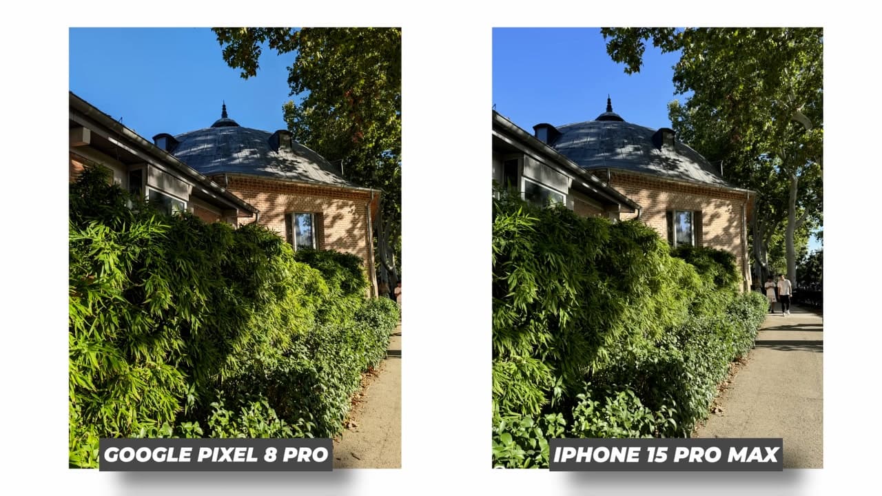 Google Pixel 8 Pro vs iPhone 15 Pro