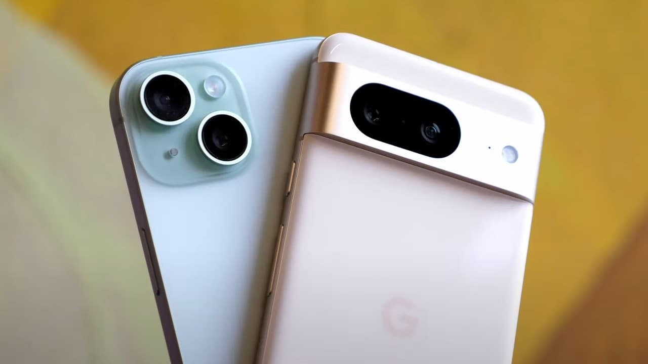 Comparativa cámaras iPhone 15 vs Pixel 8