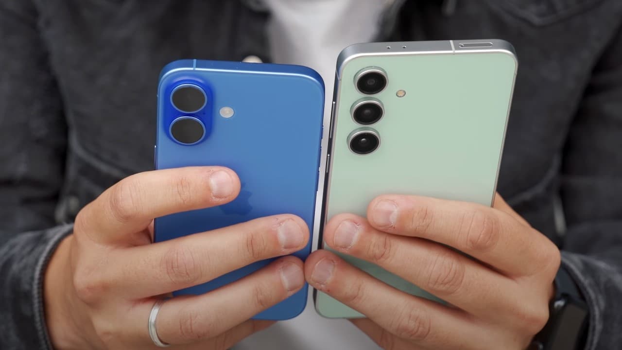 Apple iPhone 16 vs Samsung Galaxy S24 FE