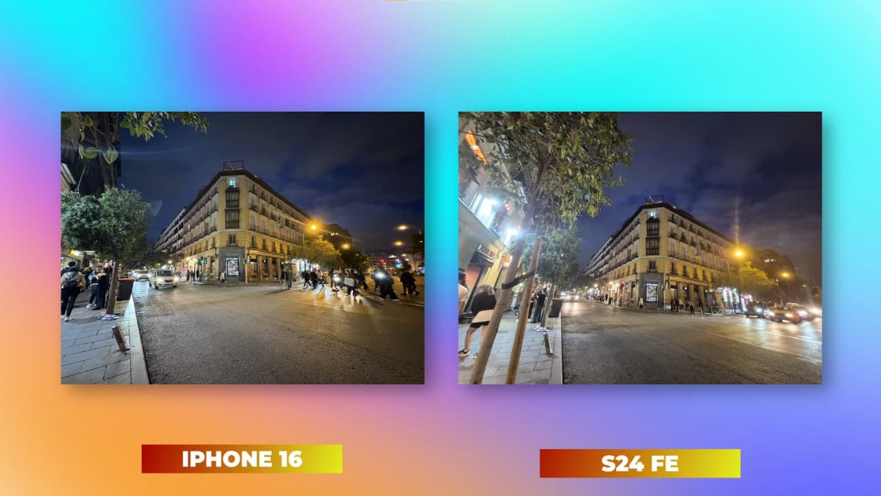 Apple iPhone 16 vs Samsung Galaxy S24 FE