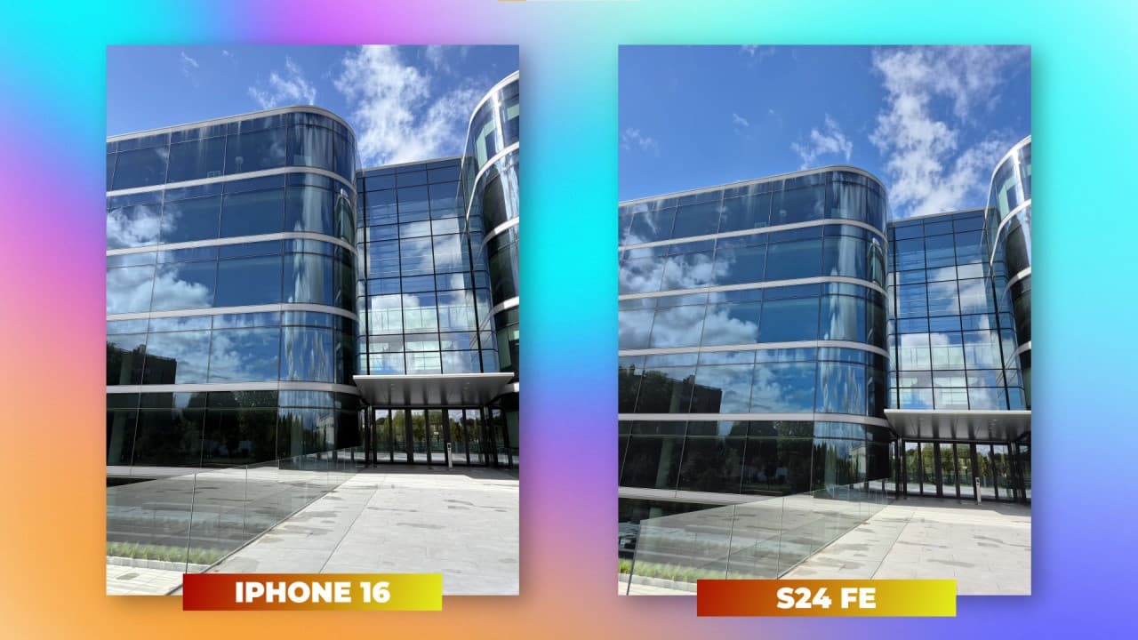 Apple iPhone 16 vs Samsung Galaxy S24 FE