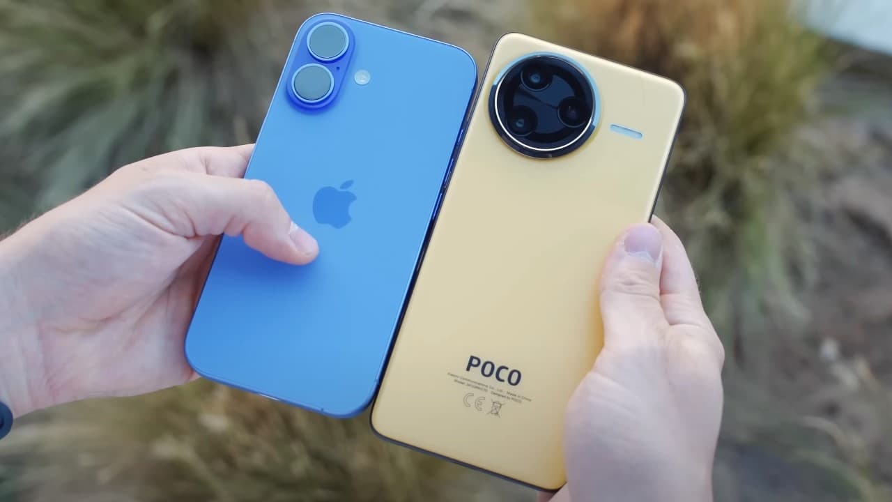 iPhone 16 vs POCO F7 Ultra
