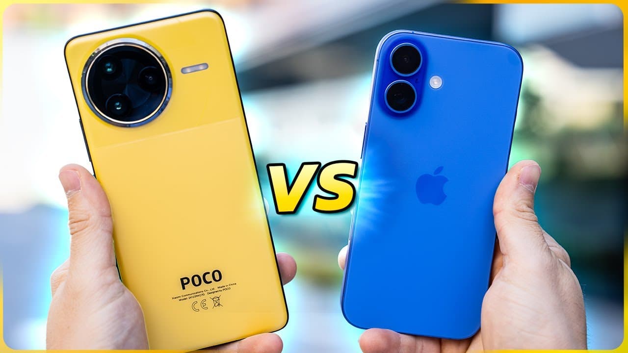 iPhone 16 vs POCO F7 Ultra, ¿cuál me compro?