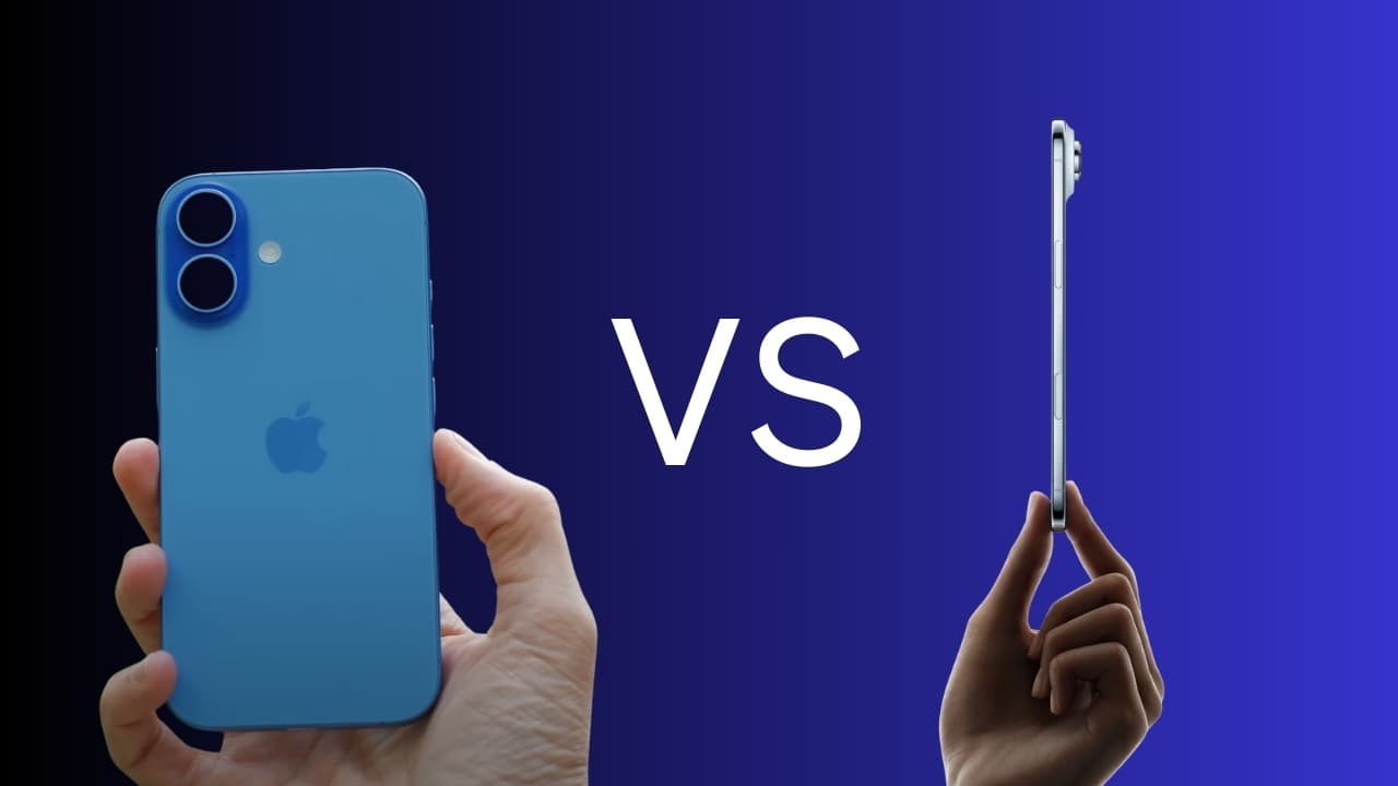 iPhone Air vs iPhone 16 Plus, ¿cuál es mejor?