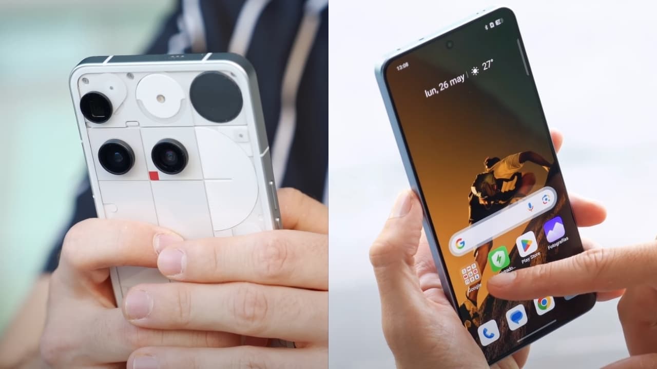 Nothing Phone (3) vs realme GT 7, ¿cuál es mejor?