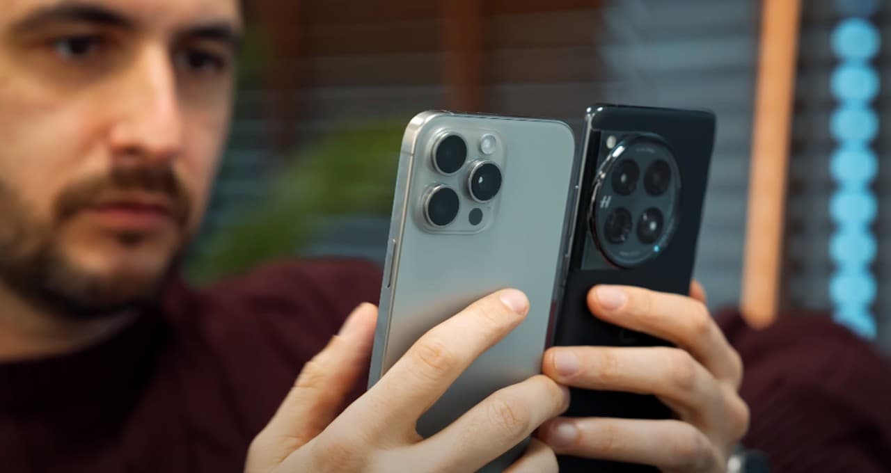 Diseño Apple iPhone 15 Pro Max vs OnePlus 12