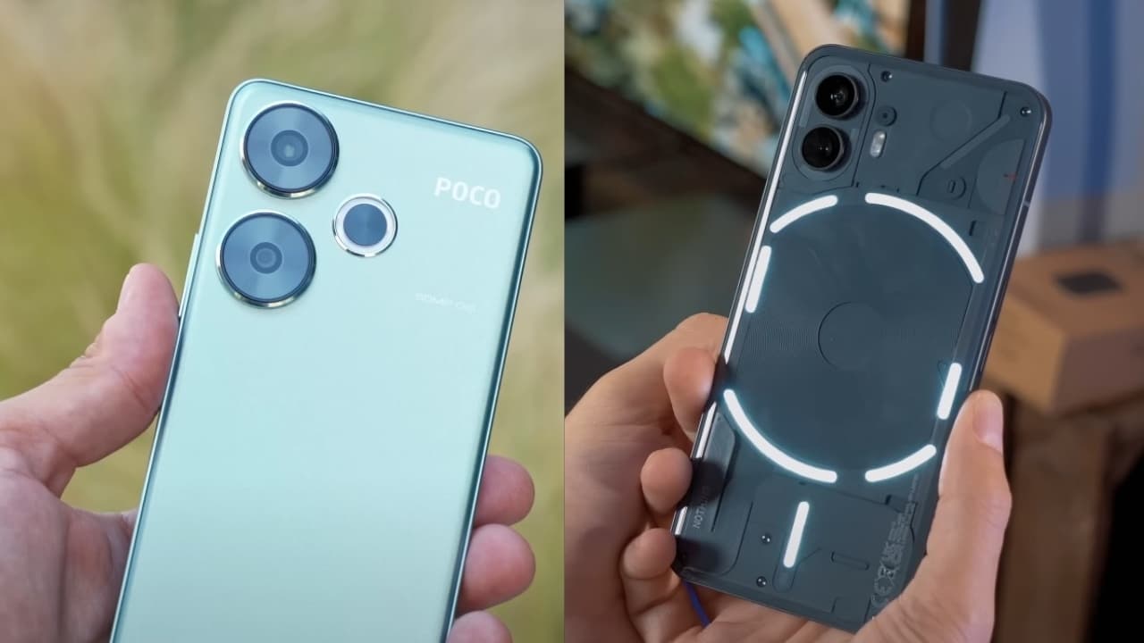 POCO F6 vs Nothing Phone (2): ¿cuál es mejor?