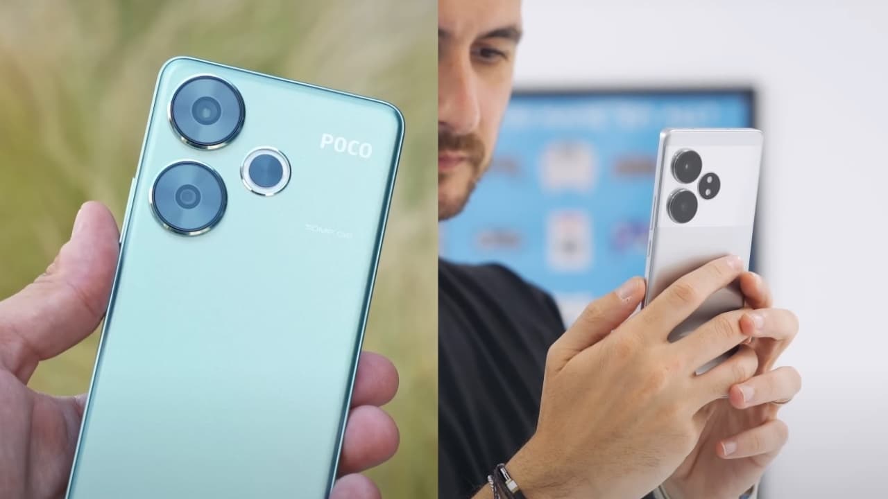 POCO F6 vs realme GT 6T, ¿cuál es mejor?