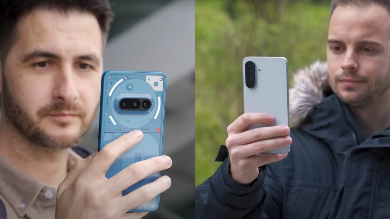 Samsung Galaxy A56 5G vs Nothing Phone (3a), ¿cuál me compro?