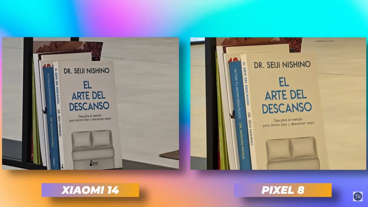 Comparativa teleobjetivo Xiaomi 14 vs Pixel 8