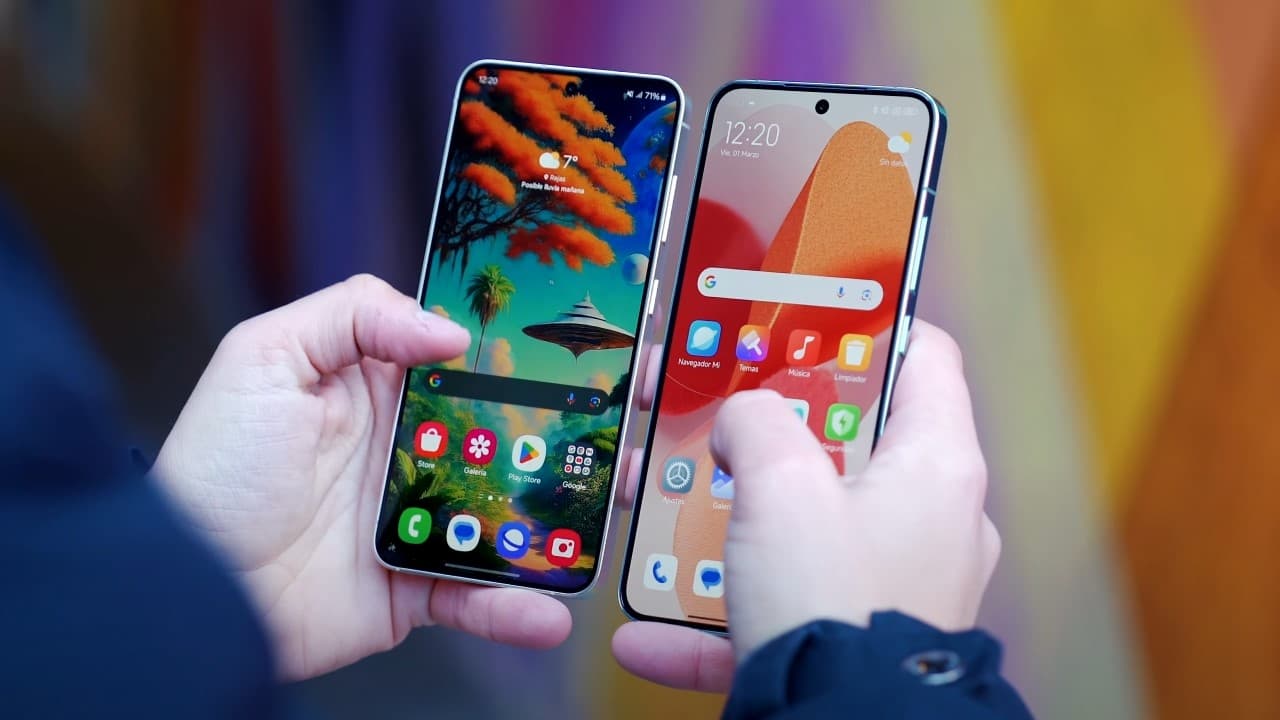 Pantalla del Xiaomi 14 vs Samsung Galaxy S24