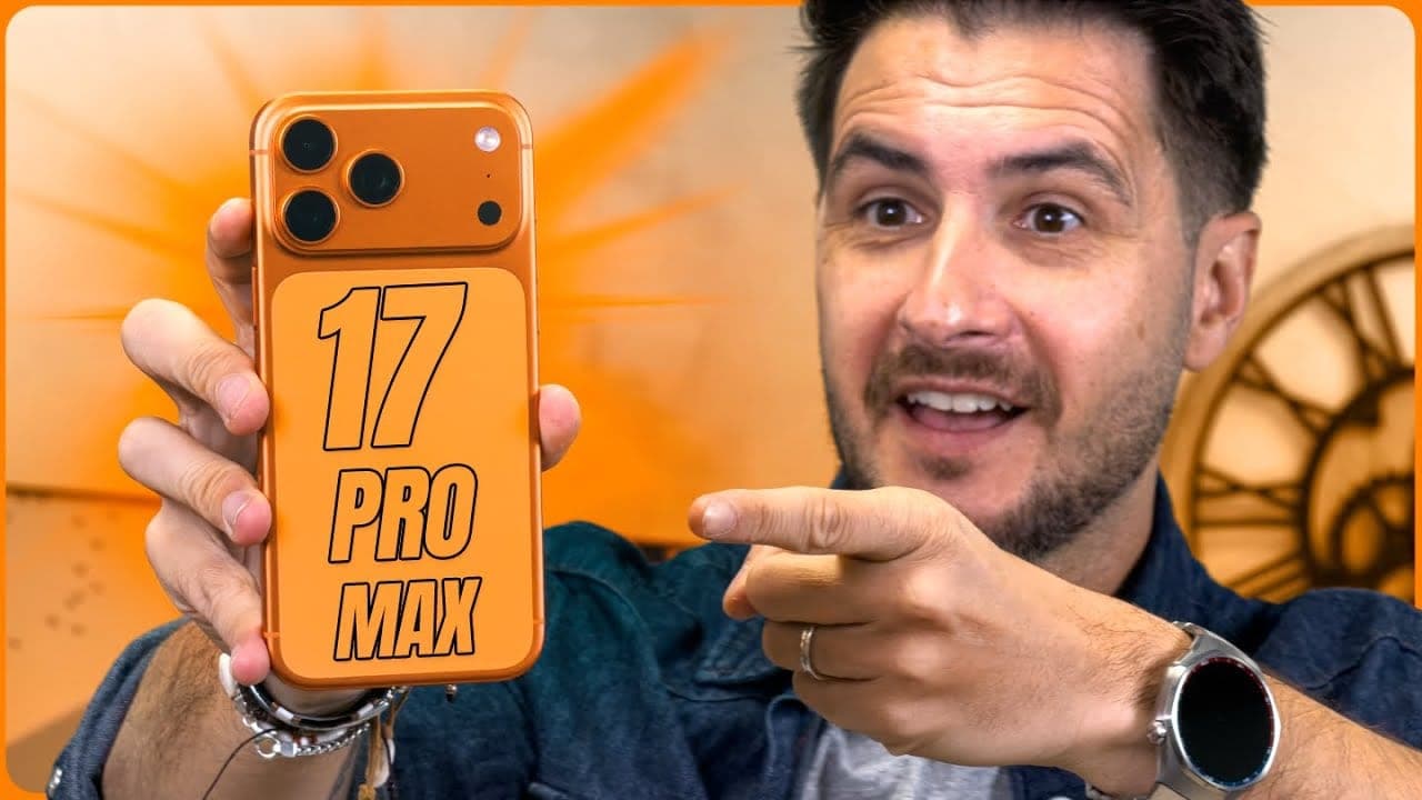 Apple iPhone 17 Pro Max color naranja black friday