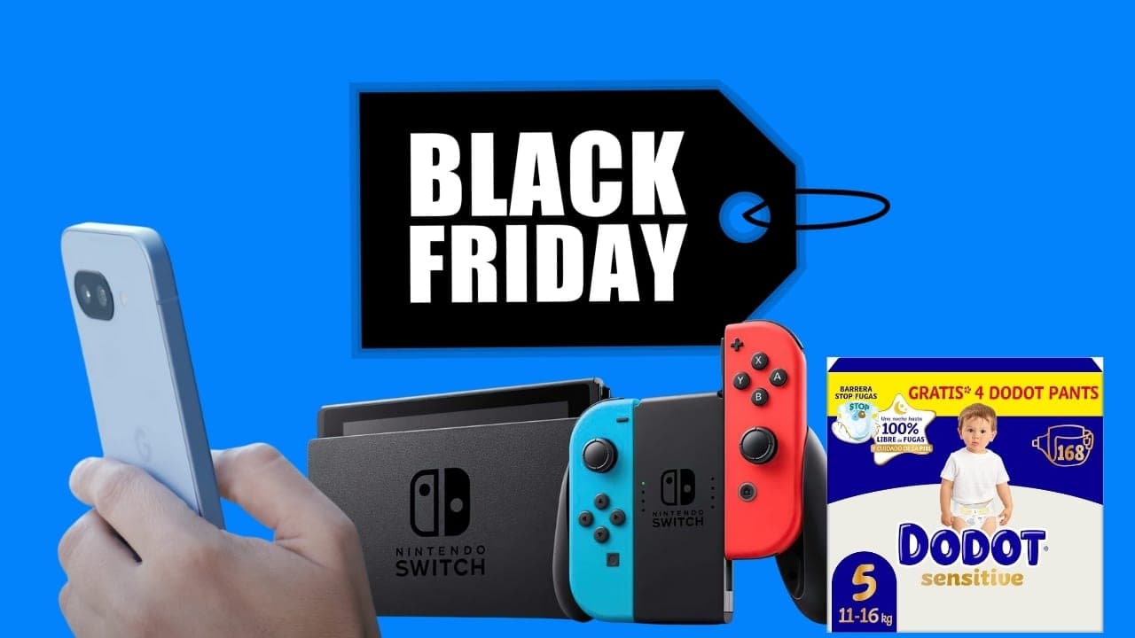Lo más vendido del Black Friday en Amazon: Nintendo Switch 2, Pixel 9a y básicos de hogar a precio de derribo