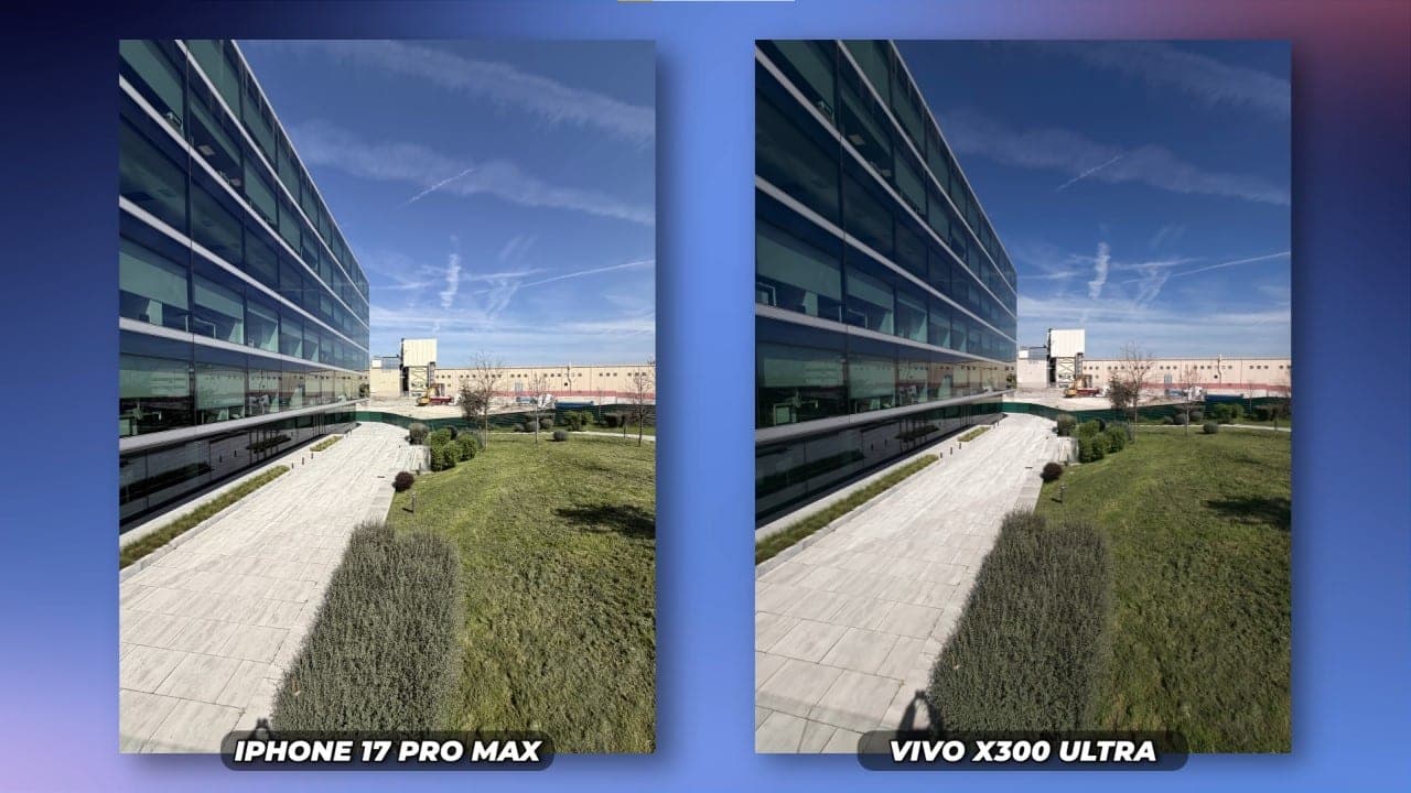 vivo X300 Ultra vs iPhone 17 Pro Max gran angular