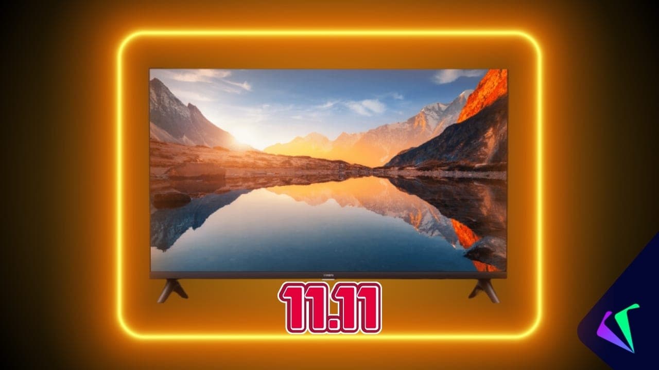 Xiaomi TV A 32" en oferta con pantalla HD, Android TV por 99 euros en el 11 del 11
