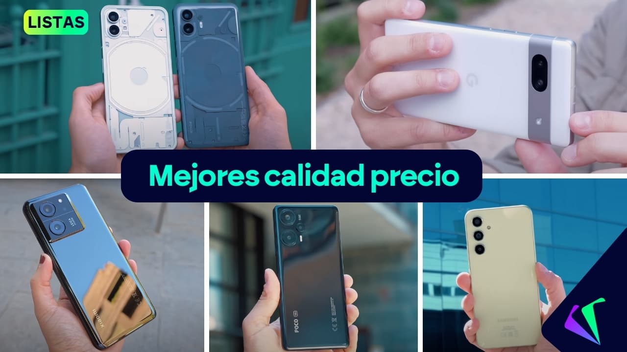 Los mejores móviles calidad precio que hemos probado en 2025