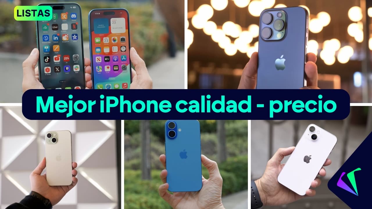 Los mejores iPhone calidad precio en 2025