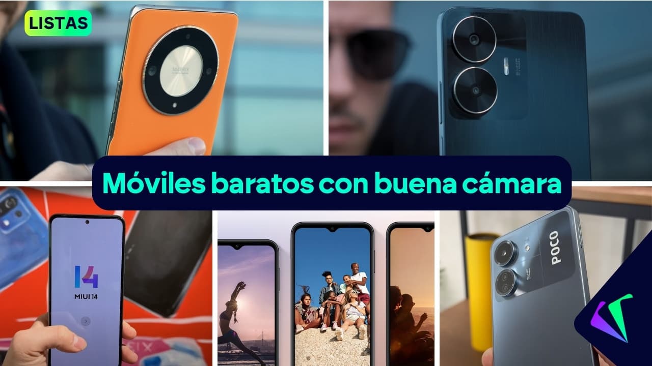Los móviles baratos con buena cámara que recomendamos en 2025