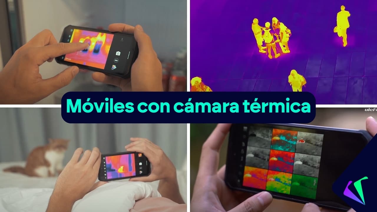 El mejor móvil con cámara térmica en 2025