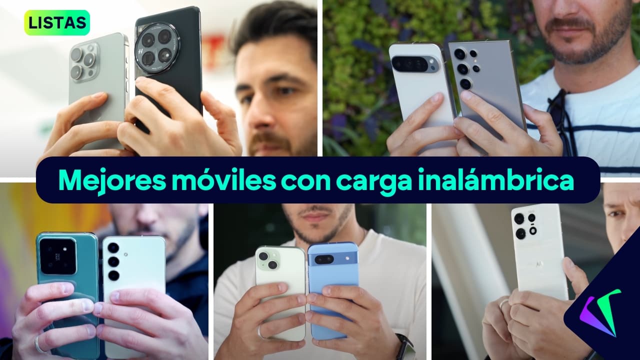 El mejor móvil con carga inalámbrica de 2025 según tu presupuesto