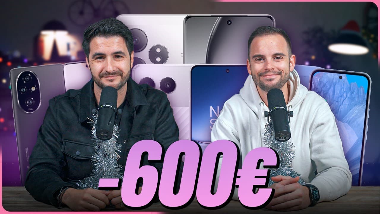 Los mejores móviles por menos de 600 euros de 2025