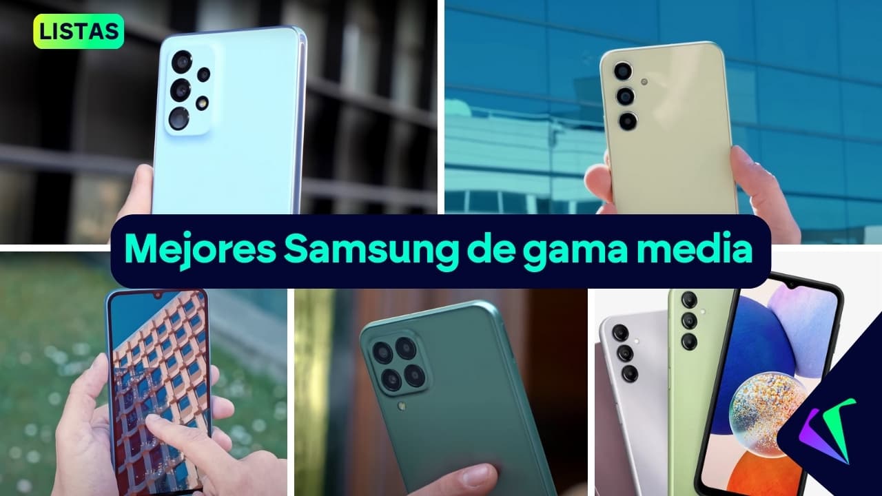 Los mejores móviles Samsung de gama media de 2025