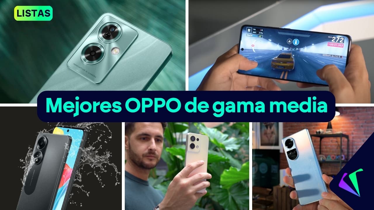 El mejor móvil OPPO de gama media que puedes comprar en 2025