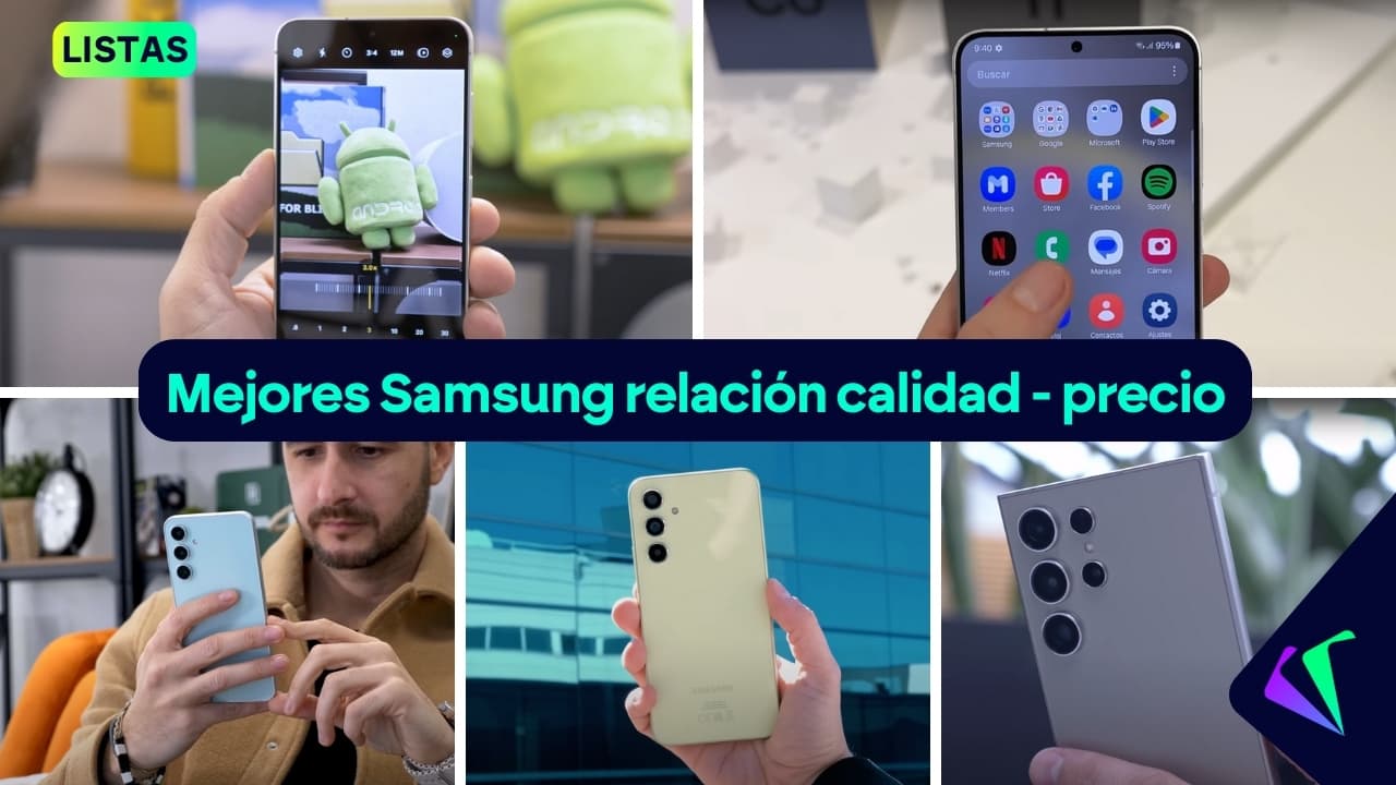 Los mejores móviles Samsung que puedes comprar según tu