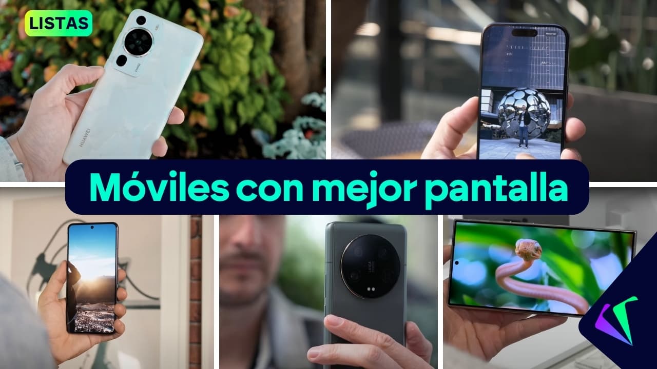 El móvil con mejor pantalla de 2025 (lista actualizada)