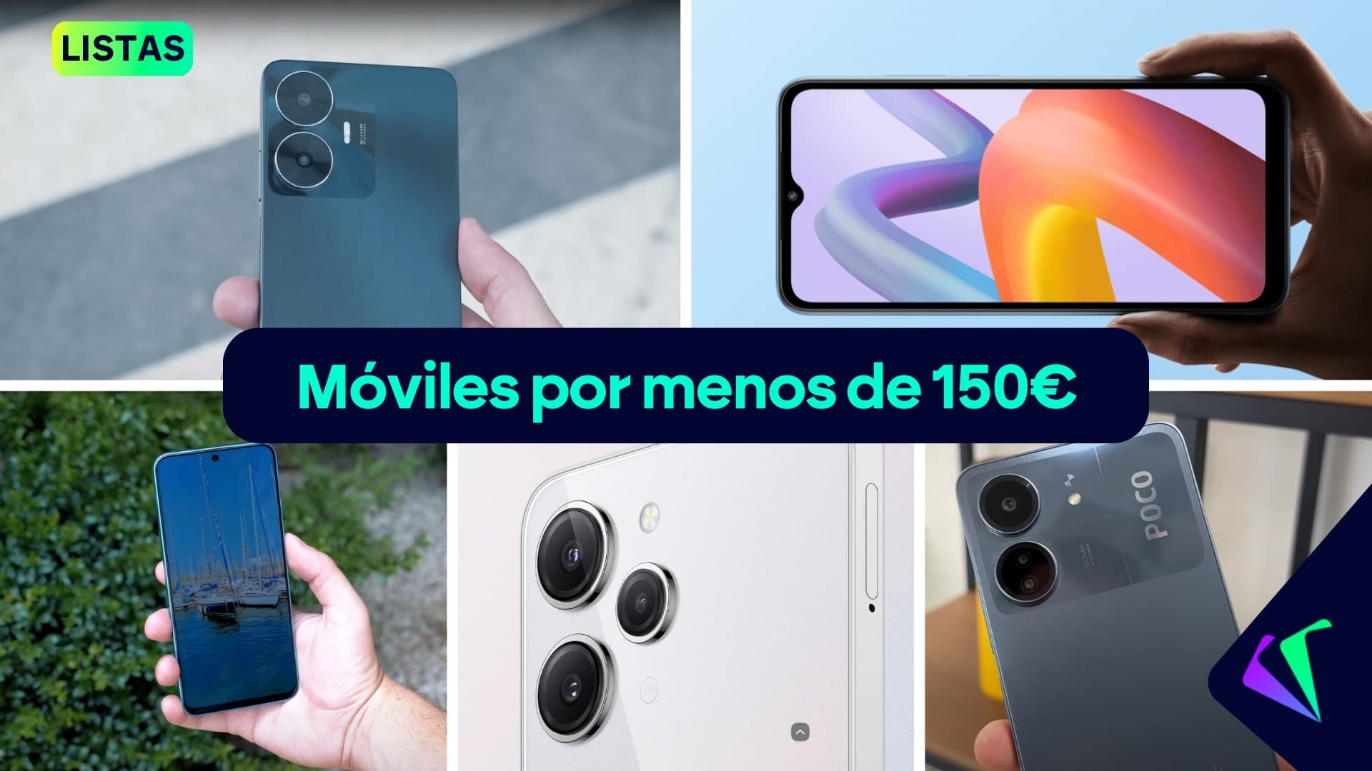 Los mejores móviles por 150 euros de 2025 que hemos probado