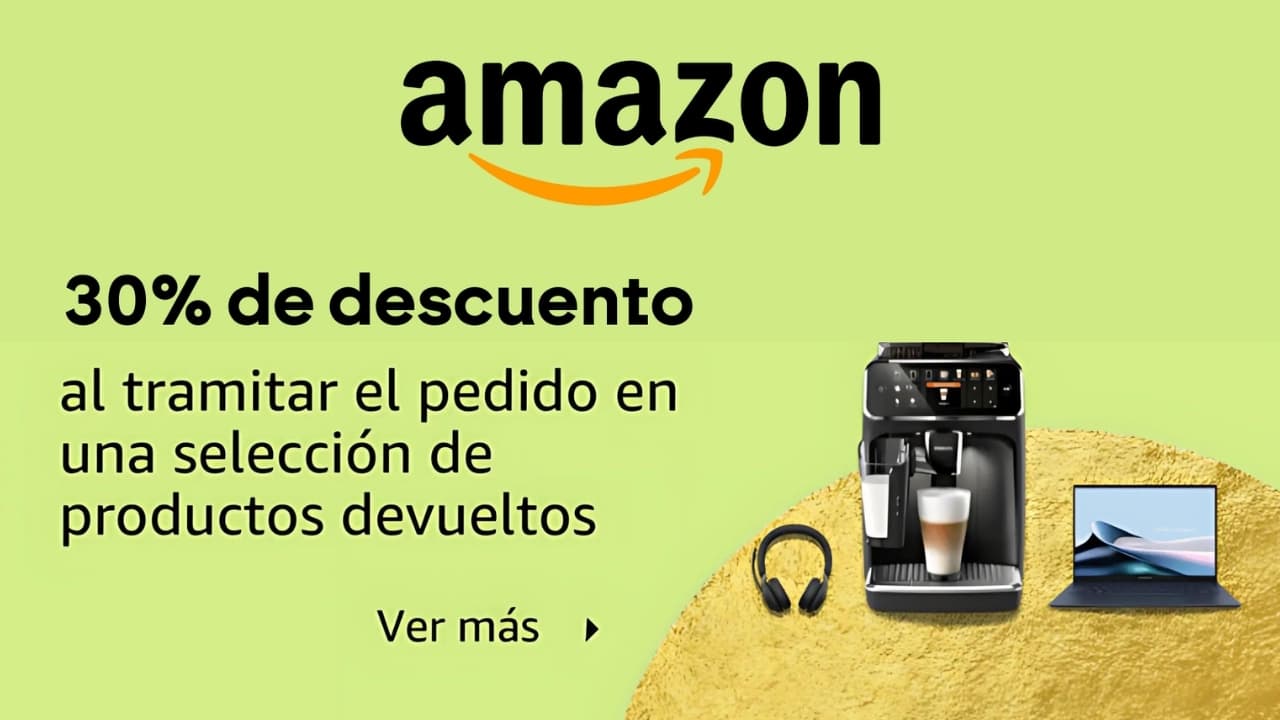 Amazon Segunda Mano 30% descuento extra