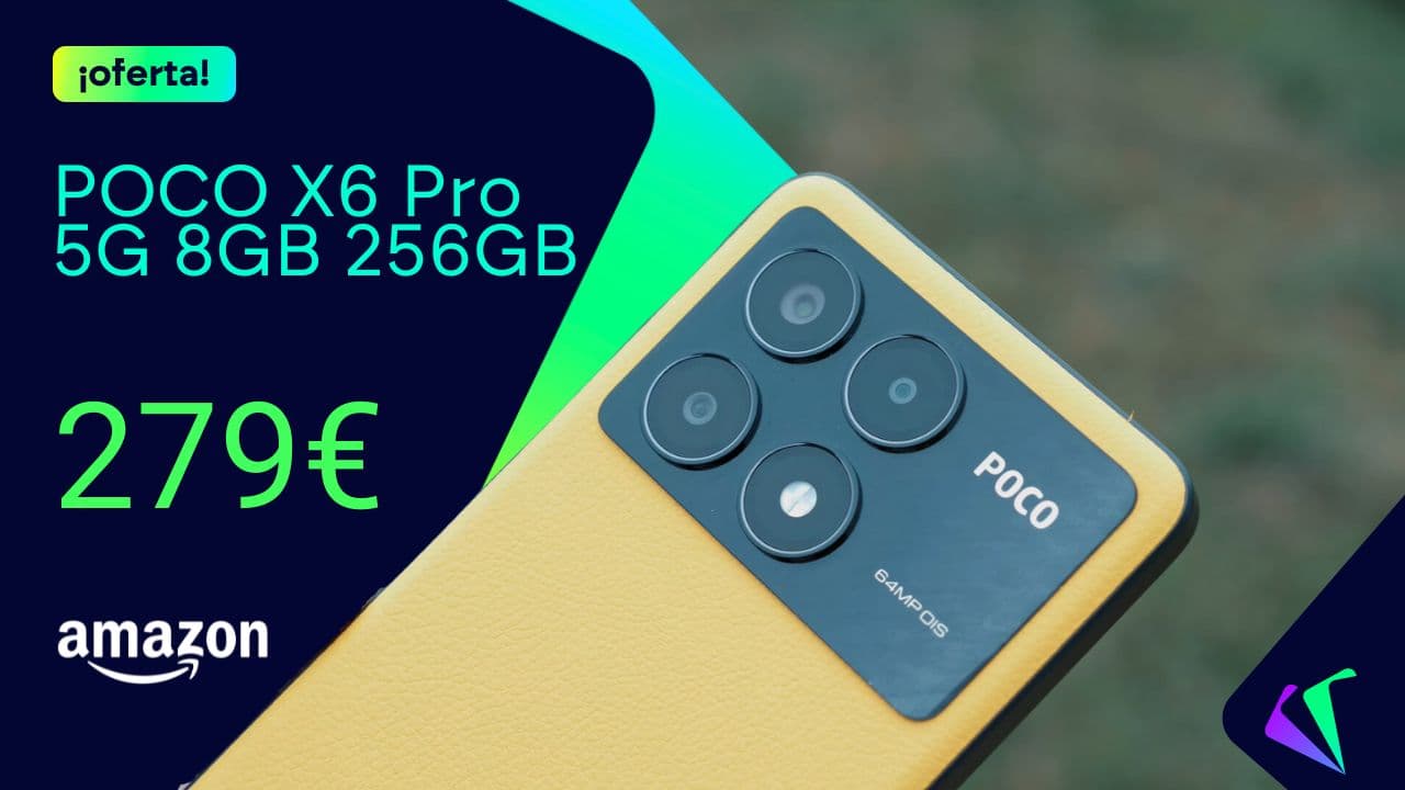 POCO X6 Pro a precio mínimo histórico de Amazon