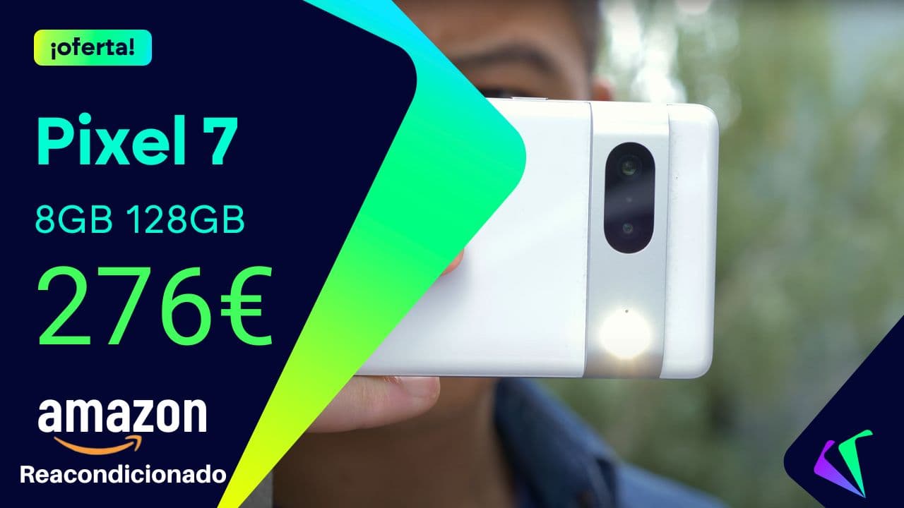 Google Pixel 7 reacondicionado por Amazon por solo 276€