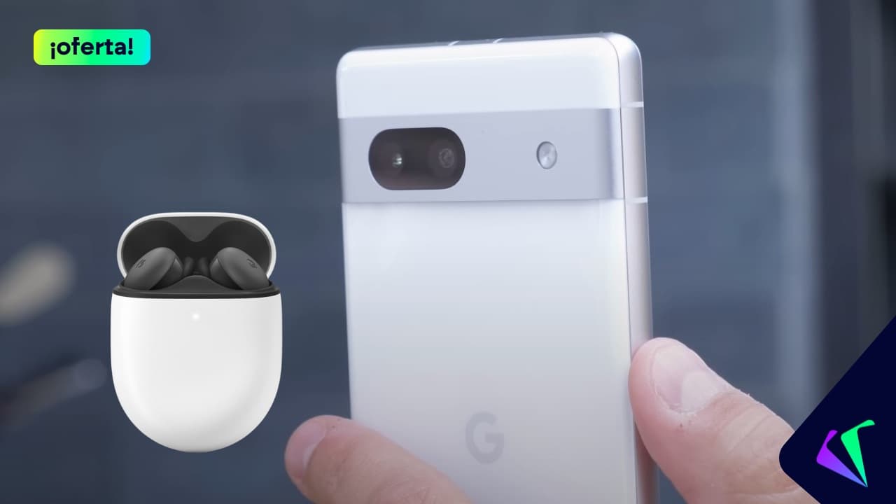¡CHOLLAZO! Pixel 7a por 399 euros + Buds A gratis